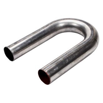 Patriot Exhaust® - Mild Steel 180 Degree U-Bend Pipe (1.625" OD, 6" Leg A Length, 6" Leg B Length, 2.5" CLR)