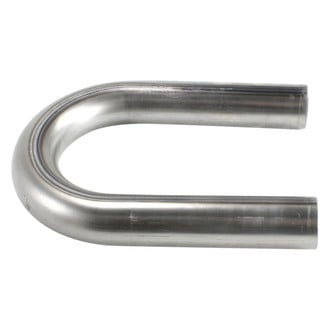 Patriot Exhaust® - Mild Steel 180 Degree U-Bend Pipe (1.625" OD, 6" Leg A Length, 6" Leg B Length, 3" CLR)
