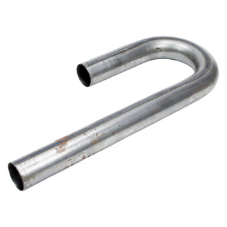 Patriot Exhaust® - Mild Steel 180 Degree J-Bend Pipe (1.875" OD, 6" Leg A Length, 15" Leg B Length, 3" CLR)