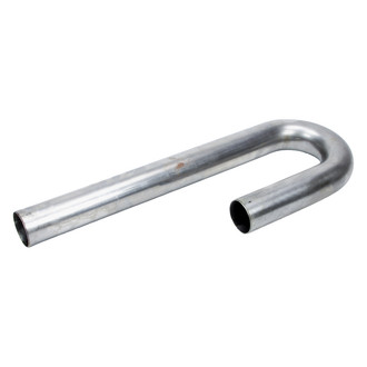 Patriot Exhaust® - Mild Steel 180 Degree J-Bend Pipe (1.875" OD, 6" Leg A Length, 15" Leg B Length, 2.5" CLR)