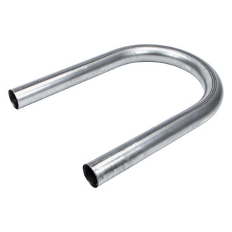 Patriot Exhaust® - Mild Steel 180 Degree U-Bend Pipe (2" OD, 12" Leg A Length, 12" Leg B Length, 6" CLR)