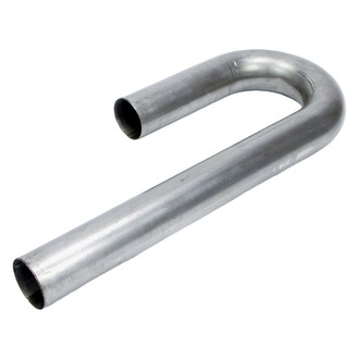 Patriot Exhaust® - Mild Steel 180 Degree J-Bend Pipe (2.125" OD, 6" Leg A Length, 15" Leg B Length, 3" CLR)