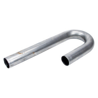 Patriot Exhaust® - Mild Steel 180 Degree J-Bend Pipe (2.125" OD, 6" Leg A Length, 15" Leg B Length, 3" CLR)