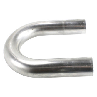 Patriot Exhaust® - Mild Steel 180 Degree J-Bend Pipe (2.125" OD, 12" Leg A Length, 12" Leg B Length, 6" CLR)