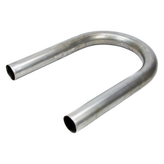 Patriot Exhaust® - Mild Steel 180 Degree U-Bend Pipe (2.25" OD, 12" Leg A Length, 12" Leg B Length, 6" CLR)
