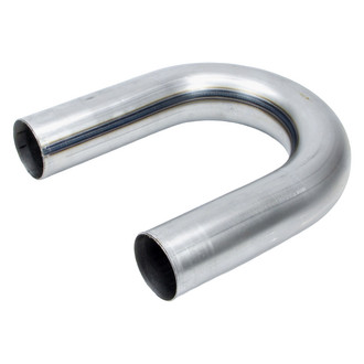 Patriot Exhaust® - Mild Steel 180 Degree U-Bend Pipe (2.5" OD, 6" Leg A Length, 6" Leg B Length, 4" CLR)