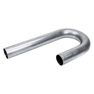 Patriot Exhaust® - Mild Steel 180 Degree J-Bend Pipe (2.5" OD, 6" Leg A Length, 15" Leg B Length, 4" CLR)