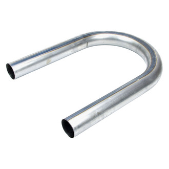 Patriot Exhaust® - Mild Steel 180 Degree U-Bend Pipe (2.25" OD, 12" Leg A Length, 12" Leg B Length, 6" CLR)