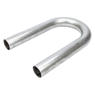 Patriot Exhaust® - Mild Steel 180 Degree U-Bend Pipe (2.5" OD, 12" Leg A Length, 12" Leg B Length, 5" CLR)