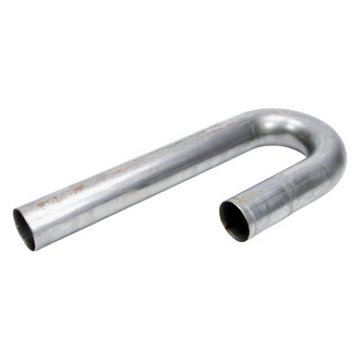 Patriot Exhaust® - Mild Steel 180 Degree J-Bend Pipe (2.375" OD, 6" Leg A Length, 15" Leg B Length, 3" CLR)