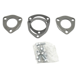 Patriot Exhaust® - 3 Bolt Style Exhaust Collector Flange Kit