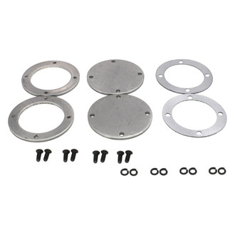 Patriot Exhaust® - 4 Bolt Style Exhaust Collector Flange Kit
