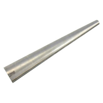 Patriot Exhaust® - Steel Megaphone Style Round Straight Cut Weld-On Raw Exhaust Tip (1.625" Inlet, 4" Outlet, 30" Length)