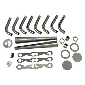 Patriot Exhaust® - Lakester Steel Weld-Up Exhaust Kit