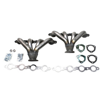 Patriot Exhaust® - Metallic Ceramic Coated Tight Tuck Street Rod Exhaust Headers