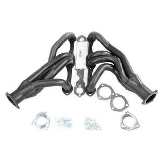 Patriot Exhaust® - Hi-Temp Black Coated Exhaust Header