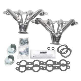 Patriot Exhaust® - Steel Metallic Ceramic Coated Tight Tuck Street Rod Exhaust Headers