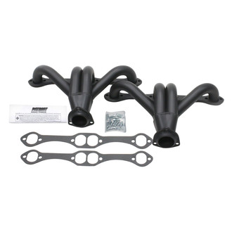Patriot Exhaust® - Steel Hi-Temp Black Coated Tight Tuck Street Rod Exhaust Headers