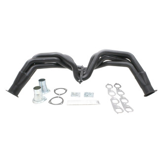 Patriot Exhaust® - Tri-5 Hi-Temp Black Coated Exhaust Headers