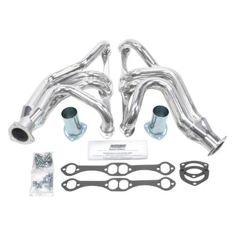 Patriot Exhaust® - Tri-5 Steel Metallic Ceramic Coated Mid-Length Tube Exhaust Headers