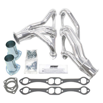 Patriot Exhaust® - Clippster Steel Metallic Ceramic Coated Mid-Length Tube Exhaust Headers