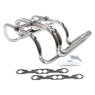 Patriot Exhaust® - Classic Style Chrome Roadster Exhaust Headers