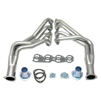 Patriot Exhaust® - Steel Metallic Ceramic Coated Long Tube Exhaust Headers