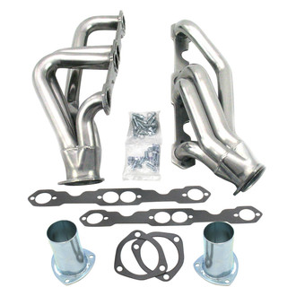 Patriot Exhaust® - Tri-5 Steel Metallic Ceramic Coated Mid-Length Tube Exhaust Headers