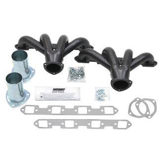 Patriot Exhaust® - Hi-Temp Black Coated Tight Tuck Street Rod Exhaust Headers