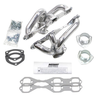 Patriot Exhaust® - Metallic Ceramic Coated Tight Tuck Street Rod Exhaust Headers