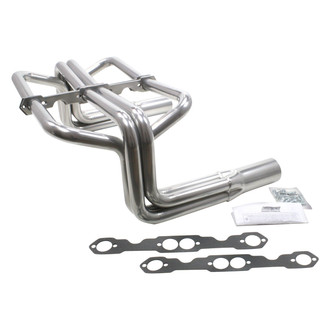 Patriot Exhaust® - Hi-Boy Sprint Style Metallic Ceramic Coated Roadster Exhaust Headers