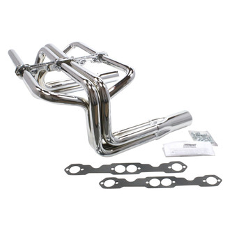 Patriot Exhaust® - Hi-Boy Sprint Style Chrome Roadster Exhaust Headers