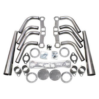 Patriot Exhaust® - Lakester Steel Weld-Up Exhaust Kit