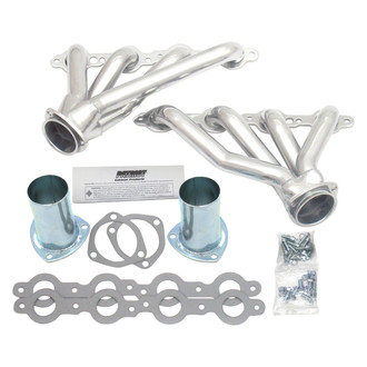 Patriot Exhaust® - Metallic Ceramic Coated Short Tube Exhaust Headers