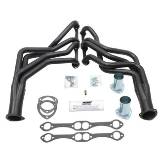 Patriot Exhaust® - Hi-Temp Black Coated Exhaust Headers