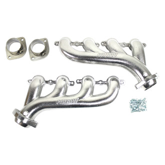 Patriot Exhaust® - Cast Tubular Silver Ceramic Coated Exhaust Manifolds