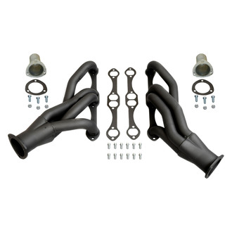 Patriot Exhaust® H8099-B - Hi-Temp Black Coated Exhaust Header