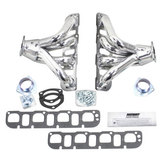 Patriot Exhaust® - Metallic Ceramic Coated Tight Tuck Street Rod Exhaust Headers
