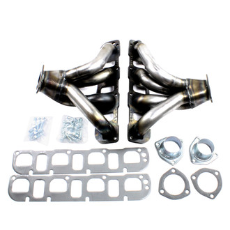 Patriot Exhaust® - Raw Tight Tuck Street Rod Exhaust Headers