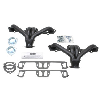 Patriot Exhaust® - Hi-Temp Black Coated Tight Tuck Street Rod Exhaust Headers