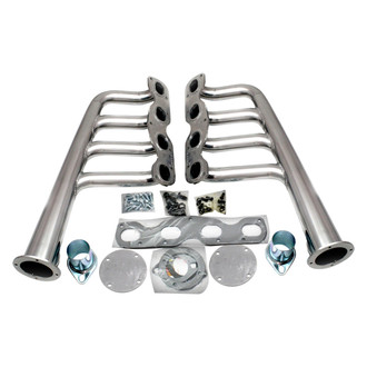 Patriot Exhaust® - Classic Style Metallic Ceramic Coated Lakester Exhaust Headers