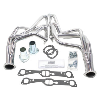 Patriot Exhaust® - Steel Metallic Ceramic Coated Long Tube Exhaust Headers