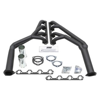 Patriot Exhaust® - Steel Hi-Temp Black Coated Long Tube Tri-Y Exhaust Headers