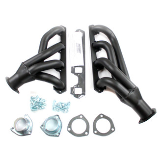 Patriot Exhaust® - Hi-Temp Black Coated Exhaust Header