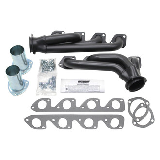 Patriot Exhaust® - Clippster Hi-Temp Black Coated Mid-Length Tube Exhaust Headers
