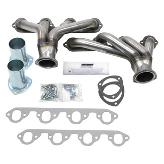 Patriot Exhaust® - Raw Tight Tuck Street Rod Exhaust Headers