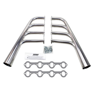 Patriot Exhaust® - Traditional Style Metallic Ceramic Coated Lakester Exhaust Headers
