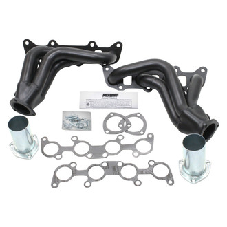 Patriot Exhaust® - Hi-Temp Black Coated Tight Tuck Street Rod Exhaust Headers