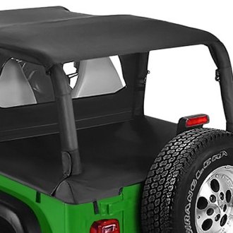 1995 Jeep Wrangler Soft Tonneau Covers Roll Up Folding Hinged