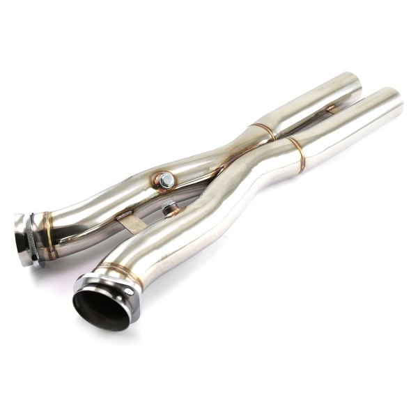 PCE® - 409 SS Polished Exhaust X-Pipe